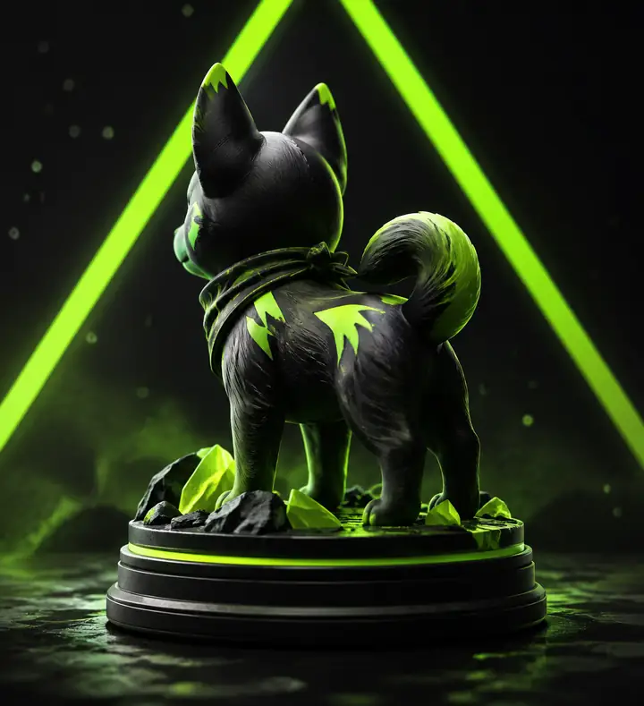 Pet figurine template